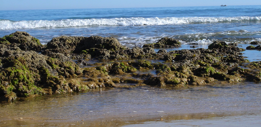 praia rochas