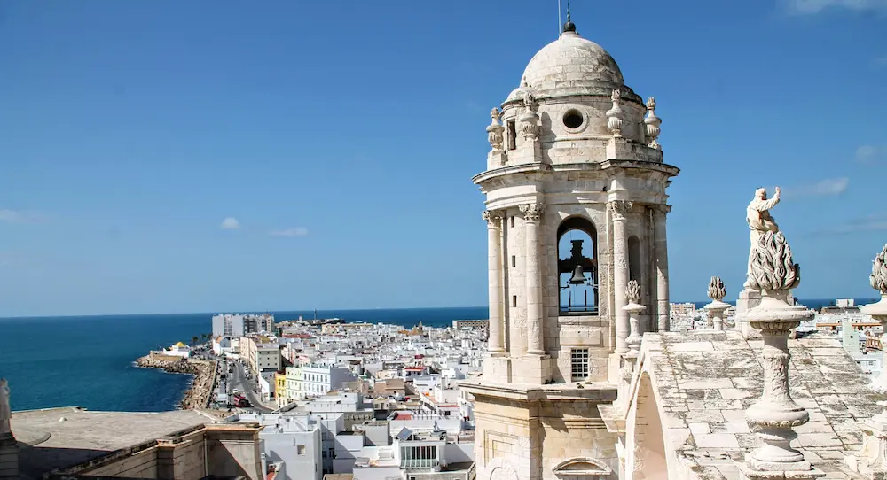 vista de Cádiz da catedral