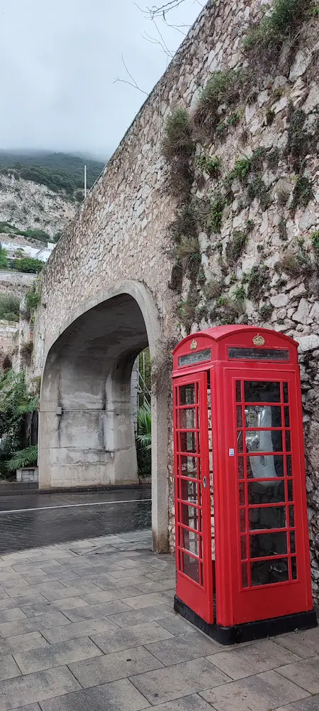 cabine telefónica de gibraltar